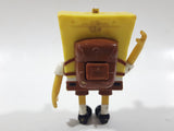 2002 Burger King SpongeBob SquarePants Clear Eyes 3 1/2" Tall Toy Figure