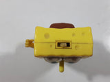 2002 Burger King SpongeBob SquarePants Clear Eyes 3 1/2" Tall Toy Figure