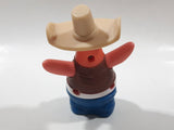 2008 Burger King SpongeBob SquarePants Cowboy Patrick 3 3/4" Tall Toy Figure