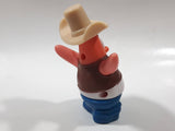 2008 Burger King SpongeBob SquarePants Cowboy Patrick 3 3/4" Tall Toy Figure
