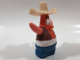 2008 Burger King SpongeBob SquarePants Cowboy Patrick 3 3/4" Tall Toy Figure