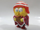 2005 Burger King SpongeBob SquarePants Playing Pipe Flute 4" Tall Toy Figure