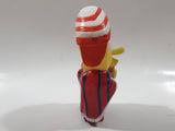 2005 Burger King SpongeBob SquarePants Playing Pipe Flute 4" Tall Toy Figure
