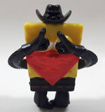 2008 Burger King SpongeBob SquarePants Cowboy Bandit 3 1/2" Tall Toy Figure