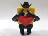 2008 Burger King SpongeBob SquarePants Cowboy Bandit 3 1/2" Tall Toy Figure