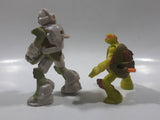 2016 McDonald's Viacom TMNT Teenage Mutant Ninja Turtles Michaelangelo and Donatello Toy Figures Set of 2