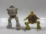 2016 McDonald's Viacom TMNT Teenage Mutant Ninja Turtles Michaelangelo and Donatello Toy Figures Set of 2