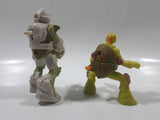 2016 McDonald's Viacom TMNT Teenage Mutant Ninja Turtles Michaelangelo and Donatello Toy Figures Set of 2