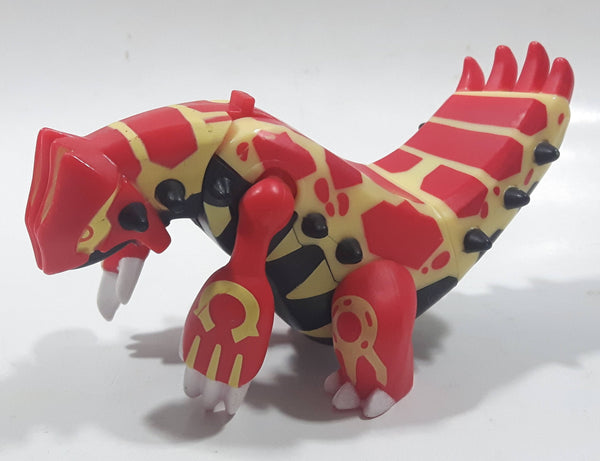2015 McDonald's Nintendo Pokemon Omega Ruby Primal Groudon 4 1/2" Long Toy Figure