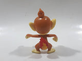 2007 Jakks Pacific Nintendo Pokemon Chimchar 2 3/4" Tall Toy Figure