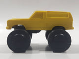 1982 Mattel Yellow Truck Plastic Toy Car Vehicle Made in Mexico
