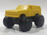 1982 Mattel Yellow Truck Plastic Toy Car Vehicle Made in Mexico