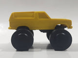 1982 Mattel Yellow Truck Plastic Toy Car Vehicle Made in Mexico