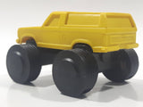 1982 Mattel Yellow Truck Plastic Toy Car Vehicle Made in Mexico