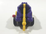 1995 Wendy's Techno Tows Tow Truck Purple Plastic Wind Up Toy Car Vehicle