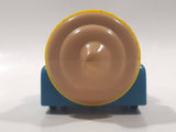 1997 Wendy's Restaurants Blue and Yellow Chocolate Frosty Toy Car Vehicle - Kid's Meal