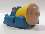 1997 Wendy's Restaurants Blue and Yellow Chocolate Frosty Toy Car Vehicle - Kid's Meal