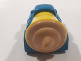 1997 Wendy's Restaurants Blue and Yellow Chocolate Frosty Toy Car Vehicle - Kid's Meal