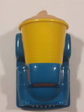 1997 Wendy's Restaurants Blue and Yellow Chocolate Frosty Toy Car Vehicle - Kid's Meal