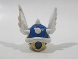2012 Nintendo Mario Kart Spiny Blue Shell Small 1 1/4" Tall Toy