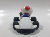 2014 McDonald's Nintendo Mario Kart Toad Plastic 3" Long Toy Character Car Vehicle