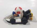 2014 McDonald's Nintendo Mario Kart Toad Plastic 3" Long Toy Character Car Vehicle