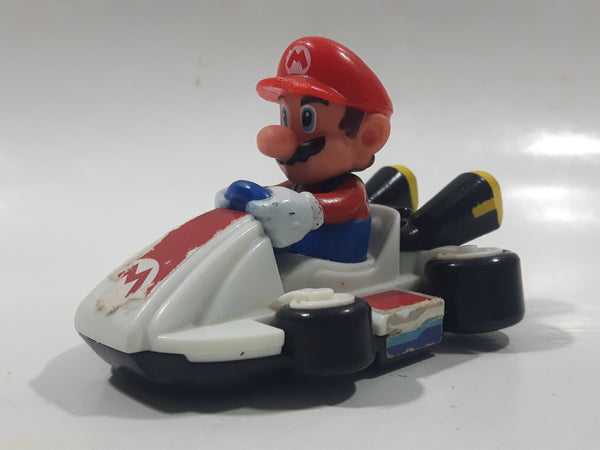 2014 McDonald's Nintendo Mario Kart Mario Plastic 3" Long Toy Character Car Vehicle