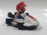 2014 McDonald's Nintendo Mario Kart Mario Plastic 3" Long Toy Character Car Vehicle