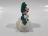 1989 McDonald's Nintendo Super Mario Bros. 3 Luigi Holding Star on a Cloud Plastic 2 1/4" Long Pullback Toy Character Car Vehicle