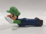 2017 McDonald's Nintendo Super Mario Flying Luigi Plastic 3" Long Toy Figure
