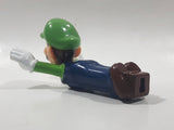 2017 McDonald's Nintendo Super Mario Flying Luigi Plastic 3" Long Toy Figure