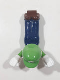 2017 McDonald's Nintendo Super Mario Flying Luigi Plastic 3" Long Toy Figure