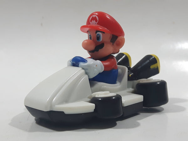 2014 McDonald's Nintendo Mario Kart Mario Plastic 3" Long Toy Character Car Vehicle