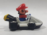 2014 McDonald's Nintendo Mario Kart Mario Plastic 3" Long Toy Character Car Vehicle