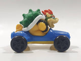 2014 McDonald's Nintendo Mario Kart Bowser Plastic 3" Long Toy Character Car Vehicle
