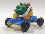 2014 McDonald's Nintendo Mario Kart Bowser Plastic 3" Long Toy Character Car Vehicle