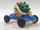 2014 McDonald's Nintendo Mario Kart Bowser Plastic 3" Long Toy Character Car Vehicle