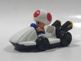 2014 McDonald's Nintendo Mario Kart Toad Plastic 3" Long Toy Character Car Vehicle