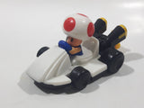 2014 McDonald's Nintendo Mario Kart Toad Plastic 3" Long Toy Character Car Vehicle