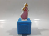2018 McDonald's Nintendo Super Mario Princess Peach Spinning Game Plastic Toy