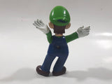 2012 Burger King Nintendo Super Mario Luigi Plastic 3" Tall Toy Figure