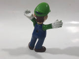 2012 Burger King Nintendo Super Mario Luigi Plastic 3" Tall Toy Figure