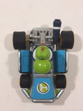 Carrera Go! Nintendo Mario Kart 7 Slot Car Yoshi Die Cast Toy Car Vehicle - Missing One Tab
