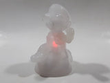 2017 McDonald's Nintendo Super Mario Invincible Mario LED Light Up 3 1/4" Tall Toy Figure Works