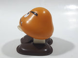 1989 McDonald's Nintendo Super Mario Bros. 3 Goomba Pop Up 2" Tall Toy Figure Works