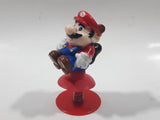 1989 Nintendo Super Mario Jumping Mario Pop Up 3 1/4" Tall Toy Figure Works