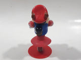 1989 Nintendo Super Mario Jumping Mario Pop Up 3 1/4" Tall Toy Figure Works