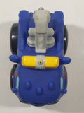 2008 Hasbro Tonka Lil Chuck & Friends Tow Truck Blue Plastic Die Cast Toy Car Vehicle C-082A
