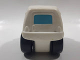 2005 Hasbro Tonka Lil Chuck & Friends Ambulance Medic White Plastic Die Cast Toy Car Vehicle C-082A