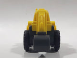 2015 Mattel Hit Bob The Builder Back Hoe Yellow Plastic Die Cast Toy Car Vehicle